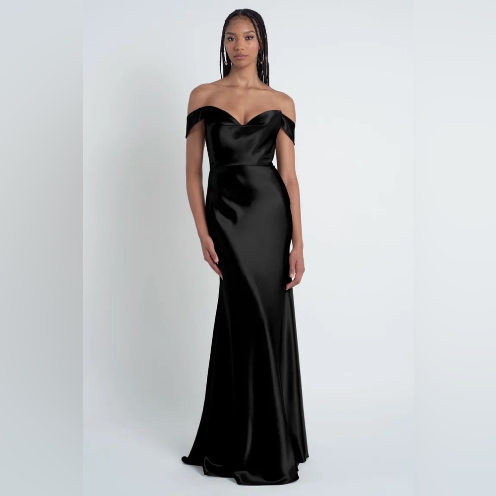 Jenny Yoo Black “Camilla” Gown Size 2